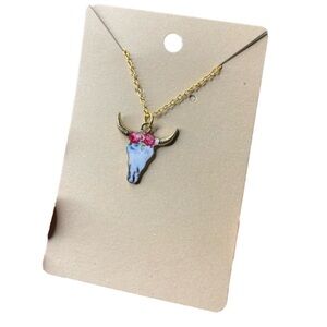 Western flower necklace